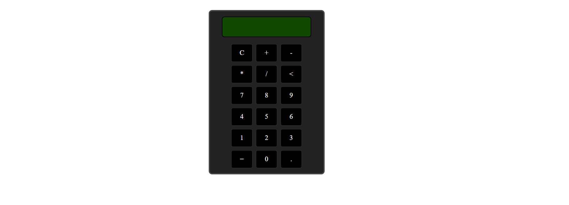 Calculator UI